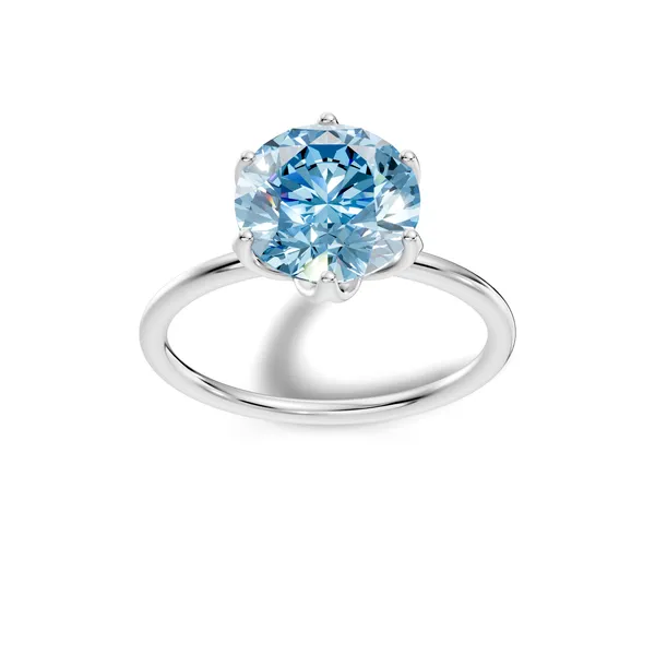 Rose_Blue_Solitaire_Ring_For_Women
