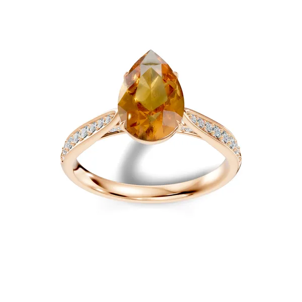 Pear_Cut_Gemstone_Ring_For_Women