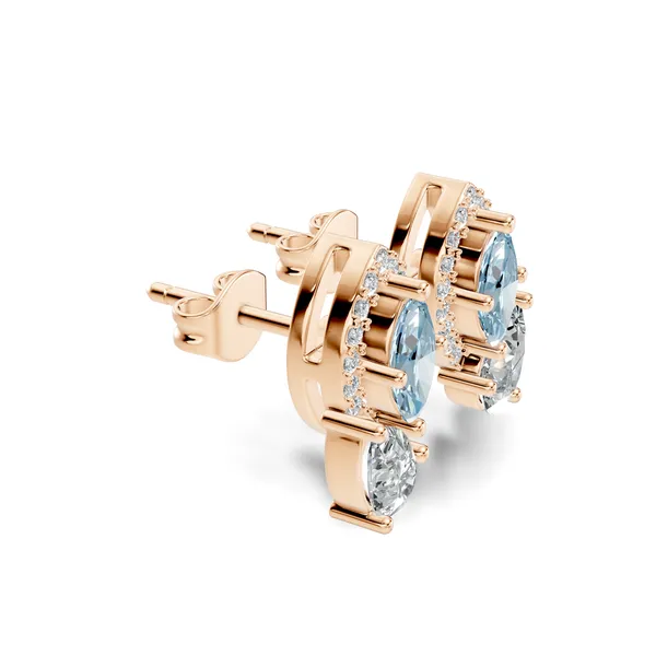 Rose_Crystal_Stud_Earrings_For_Women