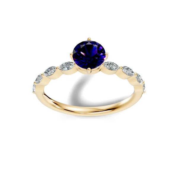 Rose_Blue_Stone_Solitaire_Ring_For_Women