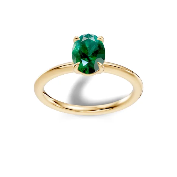 Green_Solitaire_Ring_For_Women