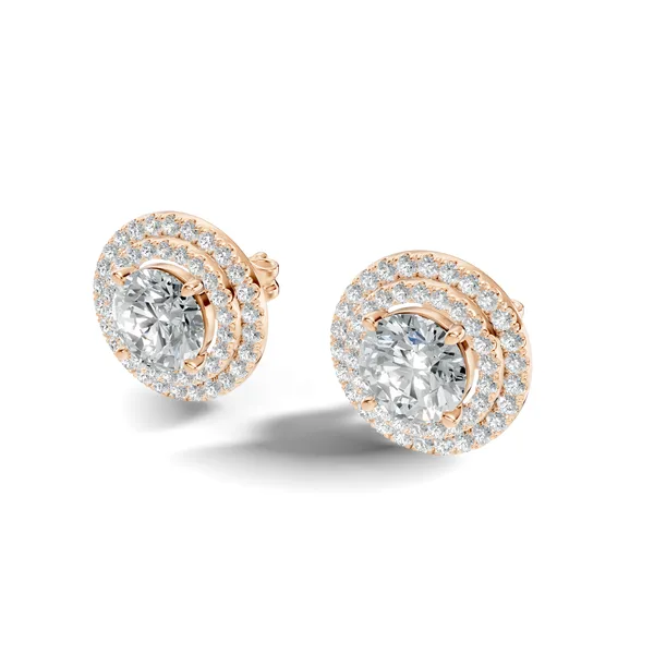 Rose_Circular_Stud_Earrings