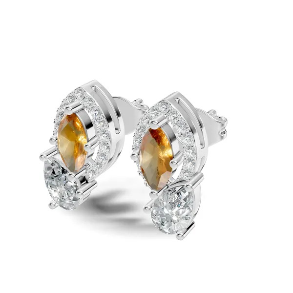 Oval_Stone_Stud_Earrings_For_Women