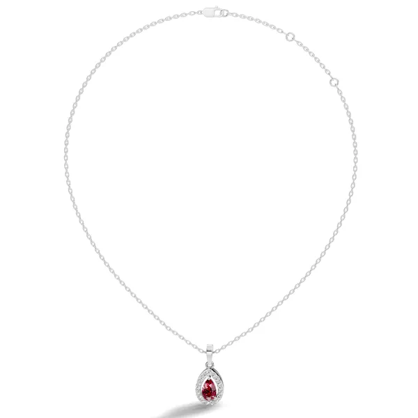 Rose_Red_Stone_Pendant_Necklace_For_Women