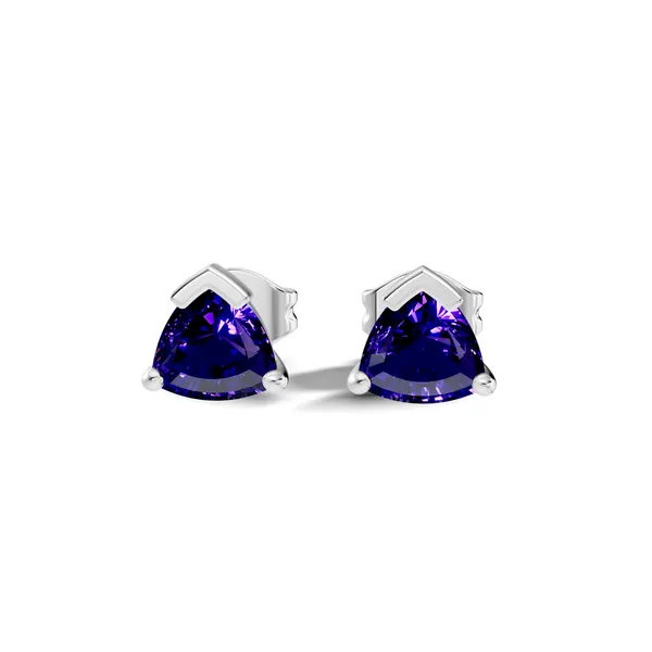 Blue_Stone_Rose_Stud_Earrings_For_Women