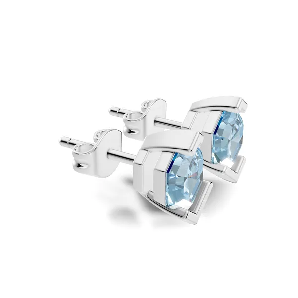 Hexagonal_Blue_Stone_Stud_Earrings_For_Women