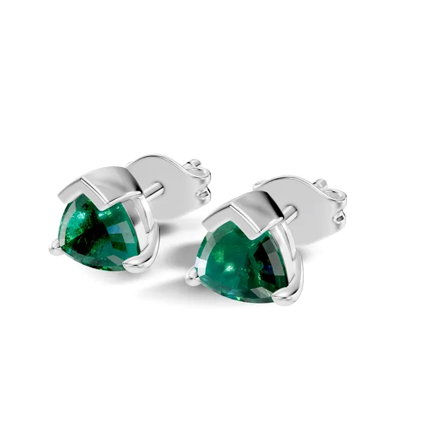 Green_Stone_Stud_Earrings_For_Women