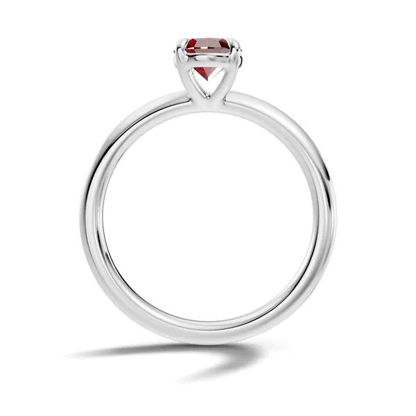 Red_Gemstone_Solitaire_Ring_For_Women
