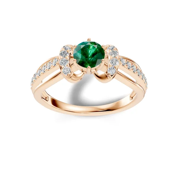 Emerald_Stone_Halo_Ring_For_Women