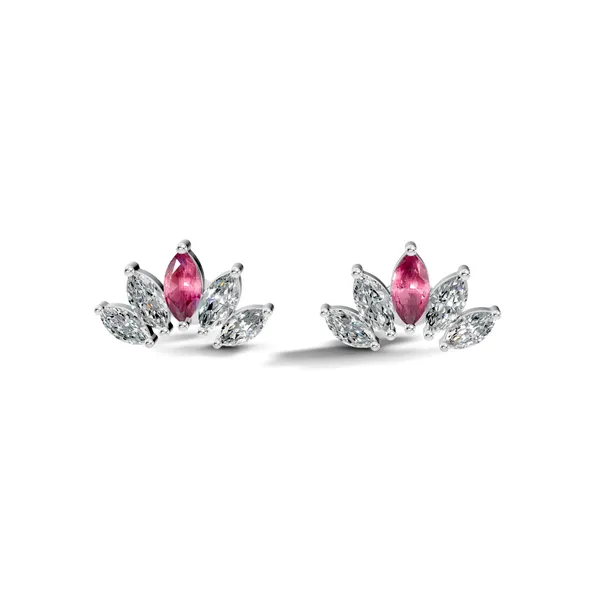 Rose_Floral_Stud_Earrings_For_Women