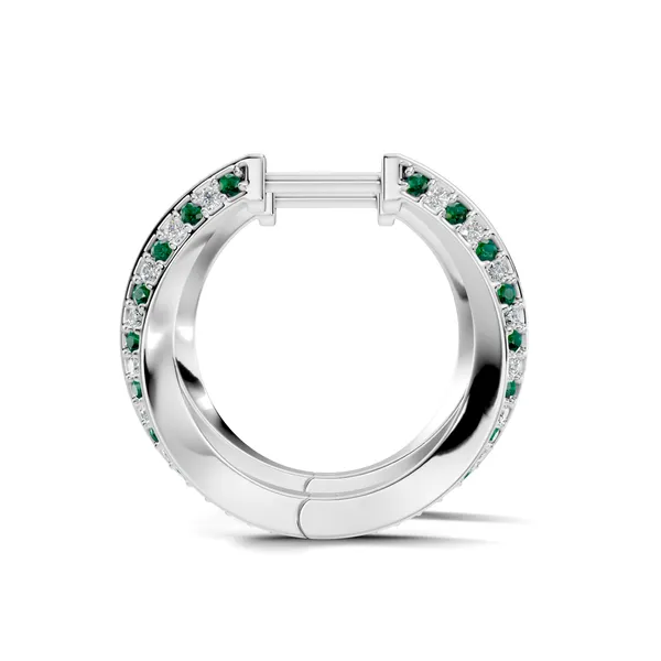 Green_Stone_Hoop_Earrings_For_Women