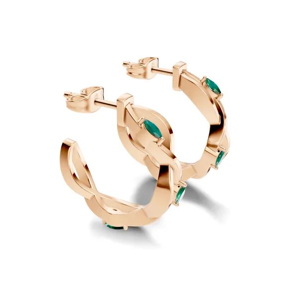 Twisted_Hoop_Earrings_With_Green_Stones