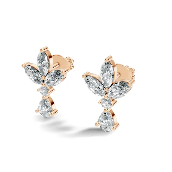 Floral_Stud_Earrings_For_Women