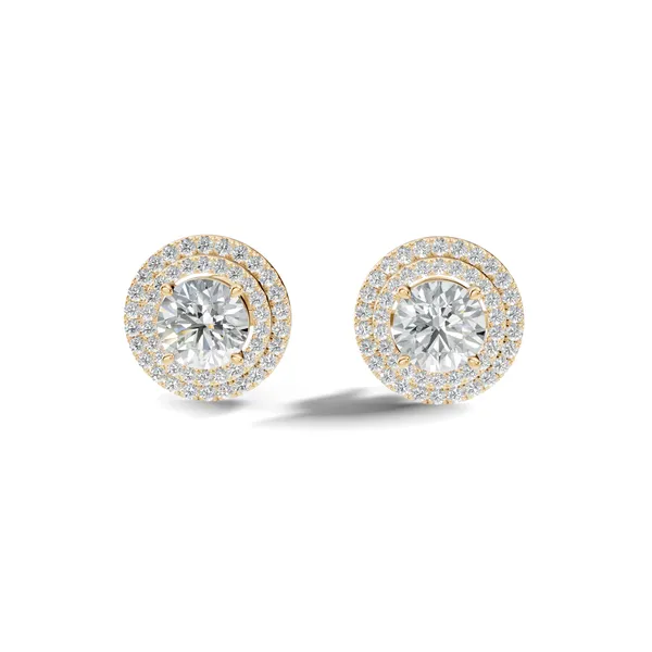 Rose_Circular_Stud_Earrings