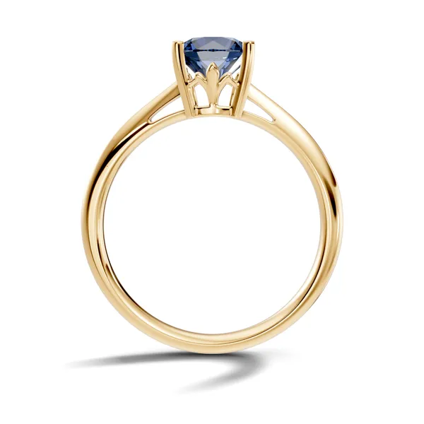 Blue_Solitaire_Ring_For_Women