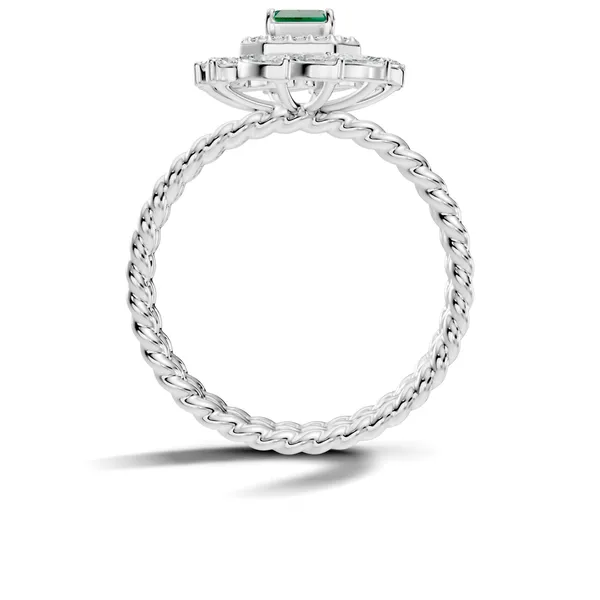 Green_Stone_Floral_Ring_For_Women