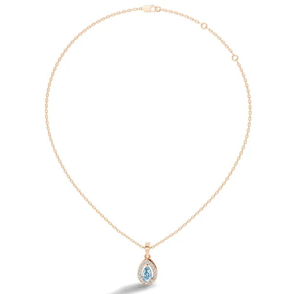 Rose_Teardrop_Pendant_Necklace_For_Women