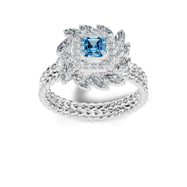 Blue_Stone_Statement_Ring_For_Women