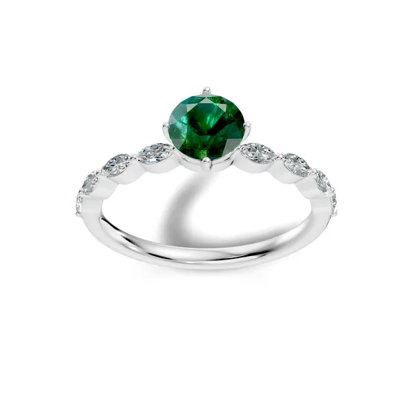 Rose_Green_Stone_Solitaire_Ring