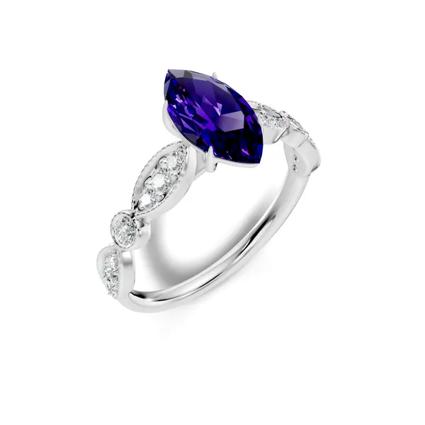 Marquise_Blue_Stone_Ring_For_Women