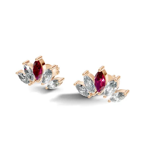 Floral_Stud_Earrings_For_Women