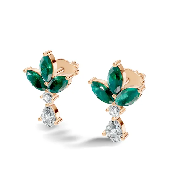 Green_Leaf_Drop_Earrings_For_Women
