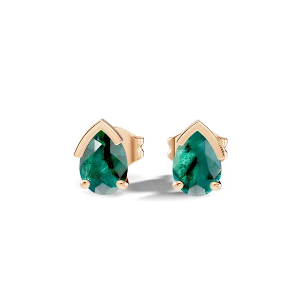 Green_Stone_Rose_Stud_Earrings_For_Women