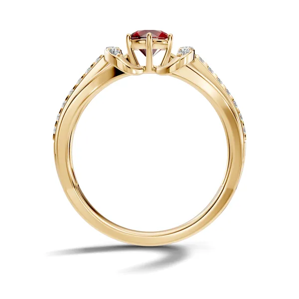 Red_Stone_Solitaire_Ring_For_Women