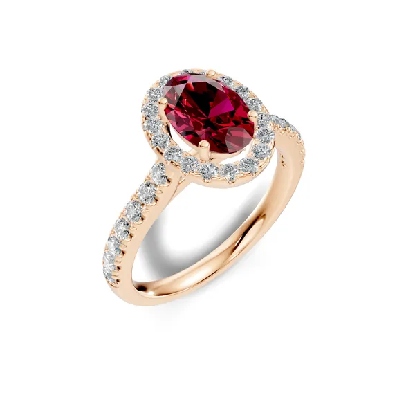 Halo_Gemstone_Ring_For_Women