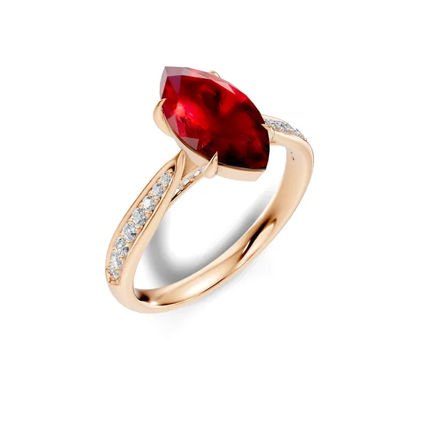 Red_Stone_Solitaire_Ring_For_Women
