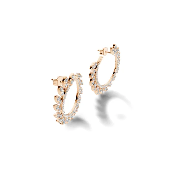 Leaf_Design_Hoop_Earrings_For_Women