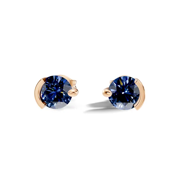 Blue_Stone_Stud_Earrings_For_Women