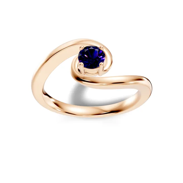 Blue_Stone_Open_Ring_For_Women