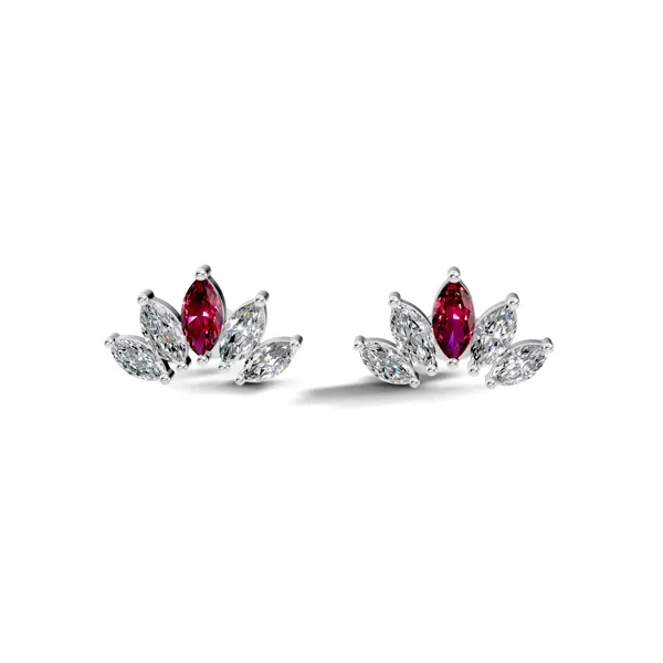 Floral_Stud_Earrings_For_Women