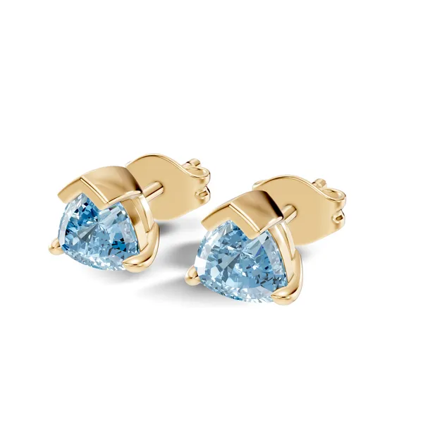 Blue_Stone_Triangular_Stud_Earrings_For_Women