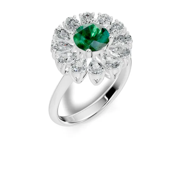 Floral_Green_Stone_Ring_For_Women