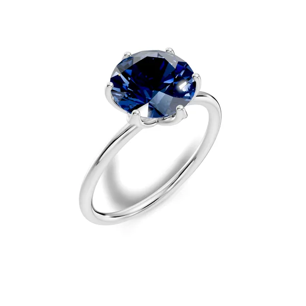 Blue_Stone_Solitaire_Ring_For_Women