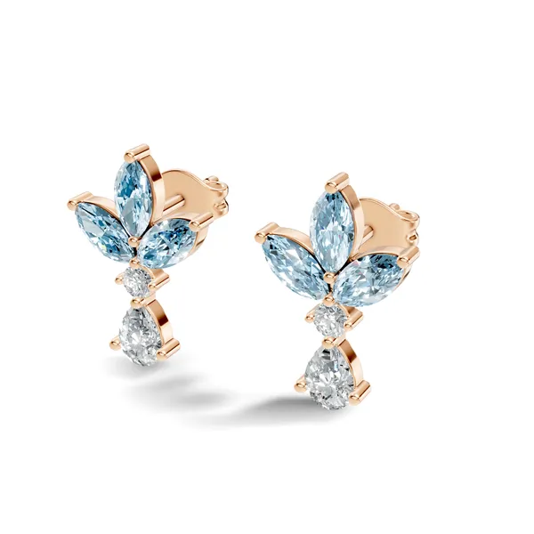 Blue_Crystal_Floral_Drop_Earrings_For_Women