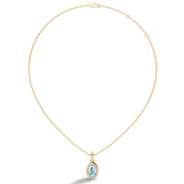 Rose_Teardrop_Pendant_Necklace_For_Women