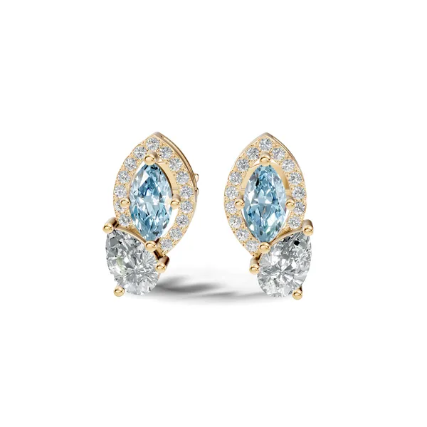Rose_Crystal_Stud_Earrings_For_Women