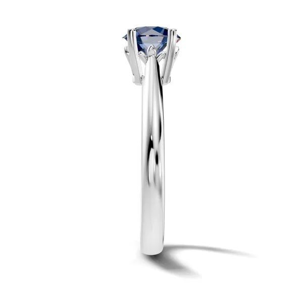Blue_Solitaire_Ring_For_Women