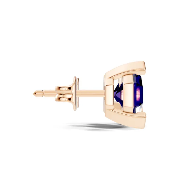 Blue_Geometric_Stud_Earrings_For_Women