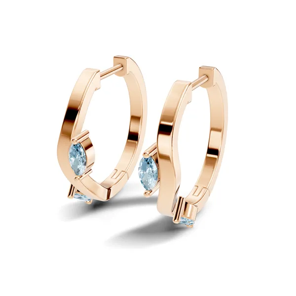 Blue_Stone_Hoop_Earrings_For_Women