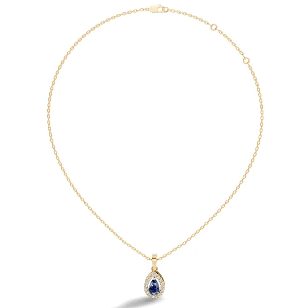 Rose_Teardrop_Pendant_Necklace_For_Women