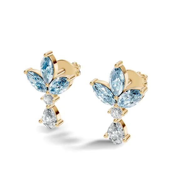 Blue_Crystal_Floral_Drop_Earrings_For_Women