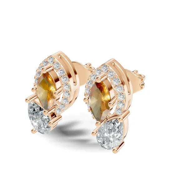 Oval_Stone_Stud_Earrings_For_Women
