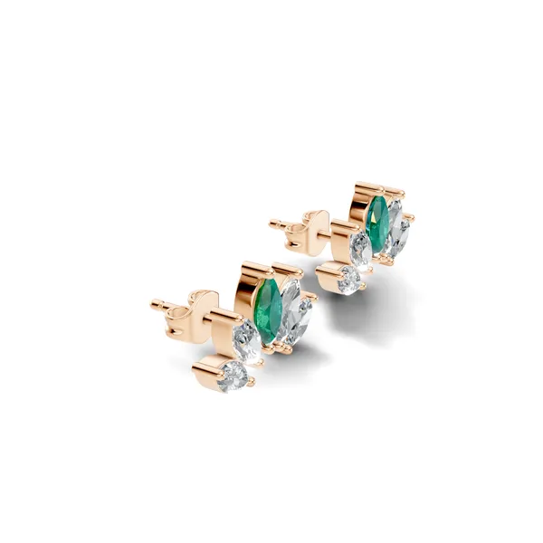 Floral_Green_Stone_Stud_Earrings_For_Women