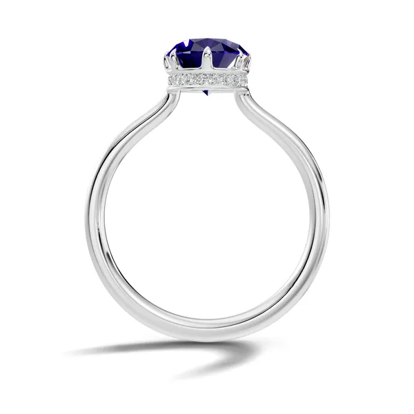 Rose_Blue_Gemstone_Ring_For_Women
