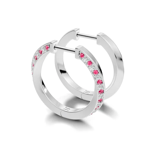 Multicolour_Stone_Hoop_Earrings_For_Women