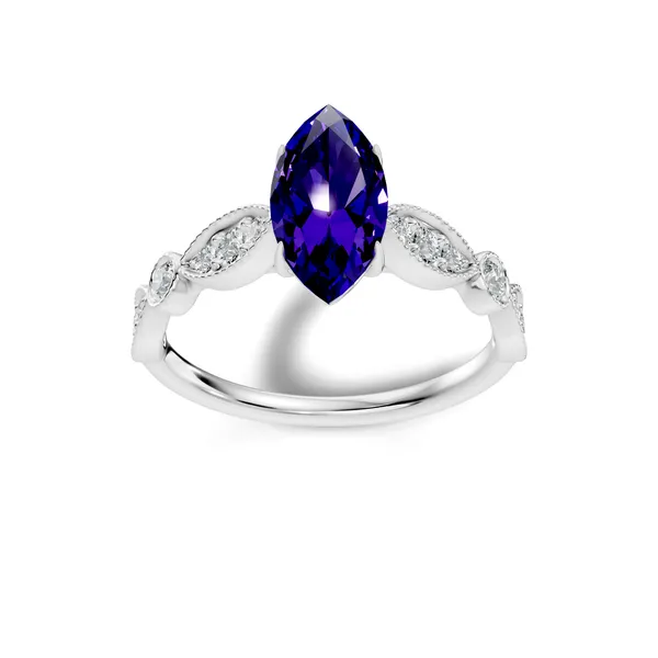 Marquise_Blue_Stone_Ring_For_Women